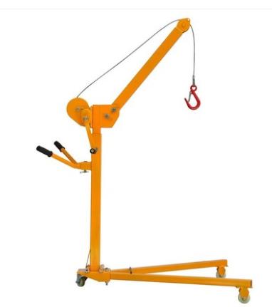 折疊移動小吊機(jī),手搖絞盤小吊機(jī)